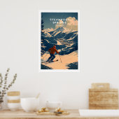 Steamboat Springs Ski Poster 1 (Keuken)