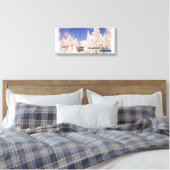 Steamboat Springs skilift canvas wrap Afdruk (Insitu (Slaapkamer))