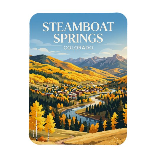 Steamboat Springs VS Magneet (Verticaal)