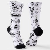 Steamboat Willie Sokken (Gebogen)