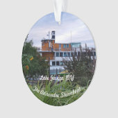 Steamboot De Adirondac Lake George NY Ornament (voorkant)