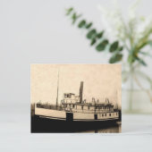  Steamboot Islander Briefkaart (Staand voorkant)