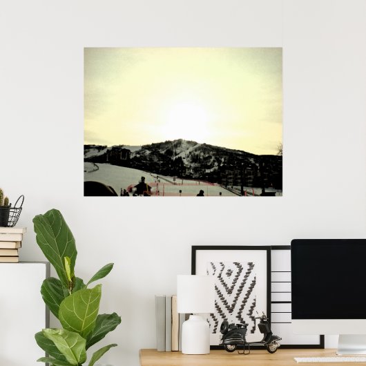 Steamboot Morning Poster (Thuiskantoor)