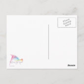 Steamboot op de Mississippi Briefkaart (Achterkant)