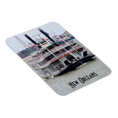 Steamboot op de Mississippi Magneet (Rechterzijde)