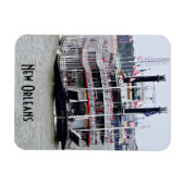 Steamboot op de Mississippi Magneet (Horizontaal)