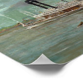 Steamboot Robert E. Lee Painting Poster (Hoek)