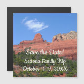 Steamboot Rock in Sedona Arizona Fotografie (Voorkant / Achterkant)