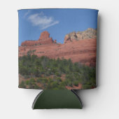 Steamboot Rock in Sedona Arizona Fotografie Blikjeskoeler (Voorkant)