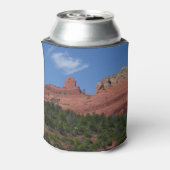 Steamboot Rock in Sedona Arizona Fotografie Blikjeskoeler (Blikje Achterkant)