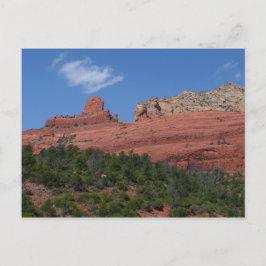 Steamboot Rock in Sedona Arizona Fotografie Briefkaart