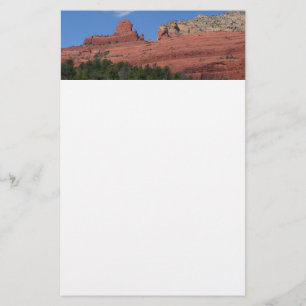 Steamboot Rock in Sedona Arizona Fotografie Briefpapier