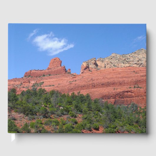 Steamboot Rock in Sedona Arizona Fotografie Gastenboek (Voorkant)