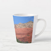 Steamboot Rock in Sedona Arizona Fotografie Latte Mok (Rechts)