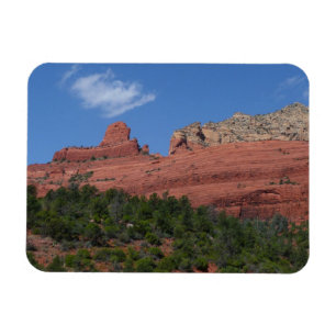Steamboot Rock in Sedona Arizona Fotografie Magneet