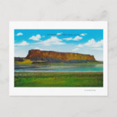 Steamboot Rock, opper Grand Coulee Dam Briefkaart (Voorkant)