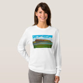 Steamboot Rock, opper Grand Coulee Dam T-shirt (Voorkant volledig)