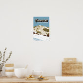 Steamboot Ski Area Winter Colorado  Poster (Keuken)