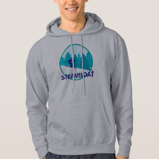 Steamboot Ski Circle Hoodie (Voorkant)