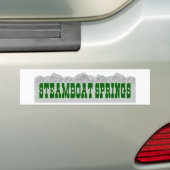 Steamboot Springs Bumpersticker (Op auto)