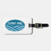 Steamboot Springs Colorado Bagagelabel (Voorkant horizontaal)