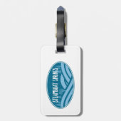 Steamboot Springs Colorado Bagagelabel (Achterkant verticaal)