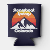 Steamboot Springs Colorado Blikjeskoeler (Voorkant)