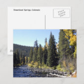Steamboot Springs, Colorado Briefkaart (Voorkant / Achterkant)