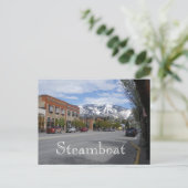 Steamboot Springs Colorado Briefkaart (Staand voorkant)