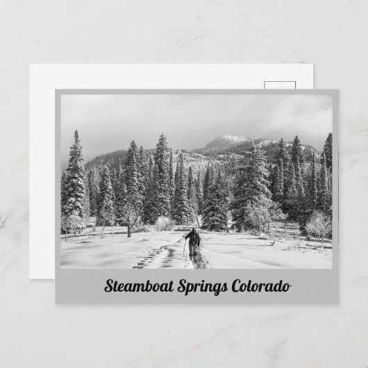 Steamboot Springs - Colorado Briefkaart (Voorkant / Achterkant)
