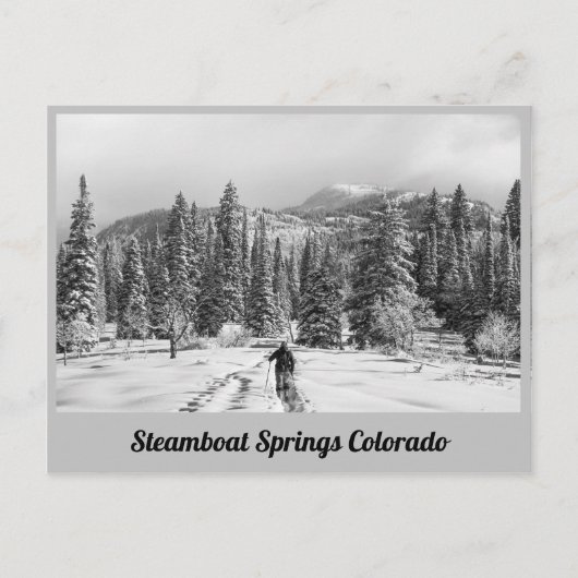 Steamboot Springs - Colorado Briefkaart (Voorkant)