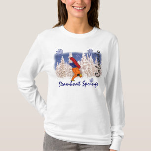Steamboot Springs Colorado dames shirt
