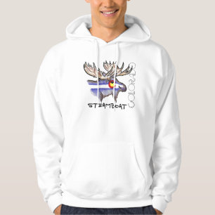 Steamboot Springs Colorado elk hoodie