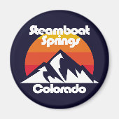 Steamboot Springs Colorado Magneet (Voorkant)