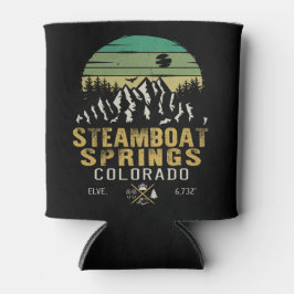 Steamboot Springs Colorado Mountain Camping Skiing Blikjeskoeler