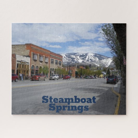 Steamboot Springs Colorado Puzzle Legpuzzel (Horizontaal)