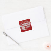 Steamboot Springs Colorado Red stickers (Envelop)