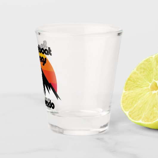 Steamboot Springs Colorado Shot Glas (Rechts)