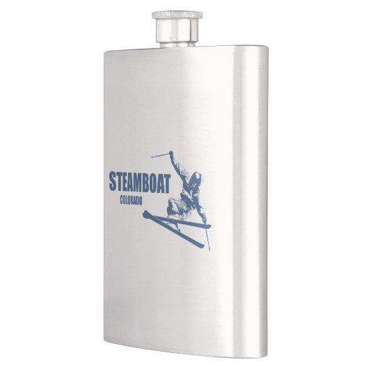Steamboot Springs Colorado Skier Flacon (Links)