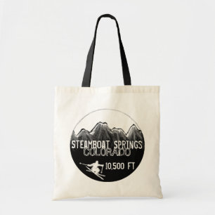 Steamboot Springs Colorado skizak Tote Bag