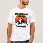 Steamboot Springs Colorado T-shirt (Voorkant)