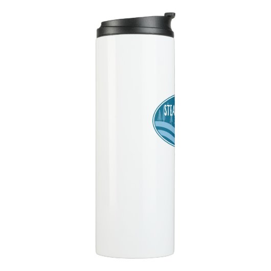 Steamboot Springs Colorado Thermosbeker (Gedraaid links)