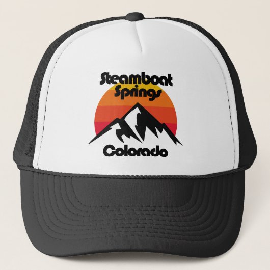 Steamboot Springs Colorado Trucker Pet (Voorkant)