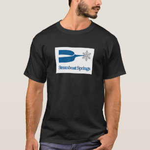 Steamboot Springs Colorado Vlag T-shirt