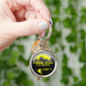 Steamboot Springs Colorado yellow ski sleutelhange Sleutelhanger (Hand)