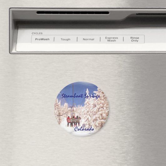 Steamboot Springs magnet (Insitu (Vaatwasser))