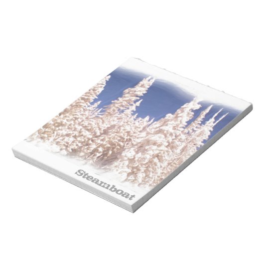 Steamboot Springs-notitieblok Notitieblok (Linkerzijde)