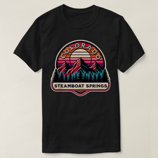 Steamboot Springs T-shirt (Design voorkant)