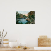 Steamboot, Vintage van de Wisconsin Poster (Keuken)