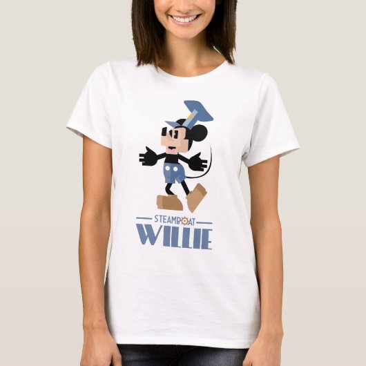 Steamboot Willie T-shirt (Voorkant)